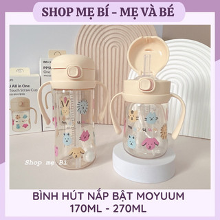 Bình hút nắp bật / thân bình moyuum 170ml - 270ml