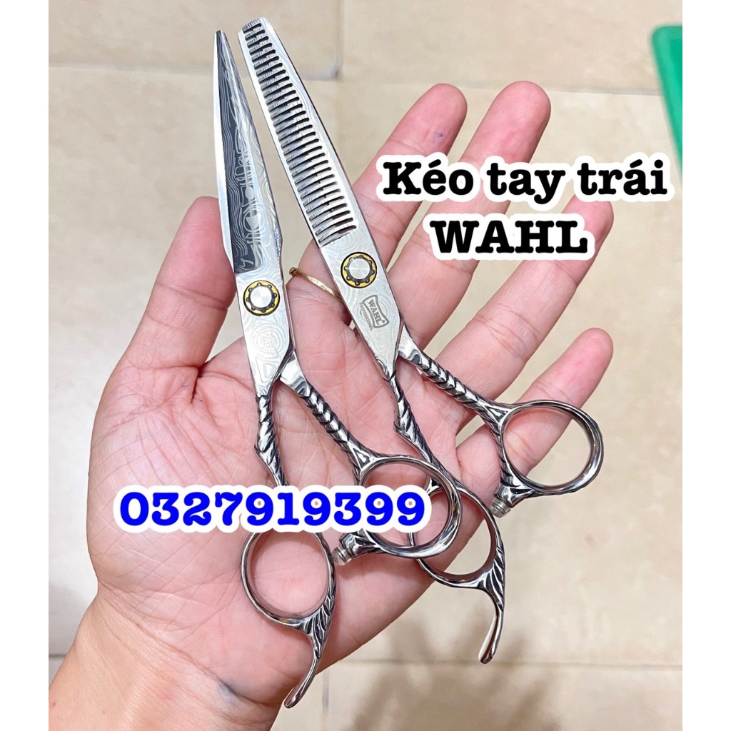 ✅freeship✅ Kéo cắt tóc tay trái WAHL 6.0 in