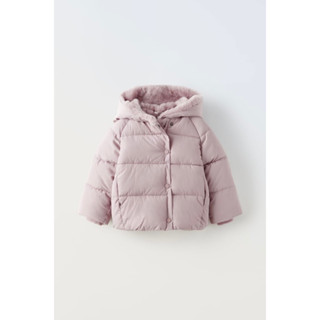  Áo phao lót lông Zara xuất dư bé gái 