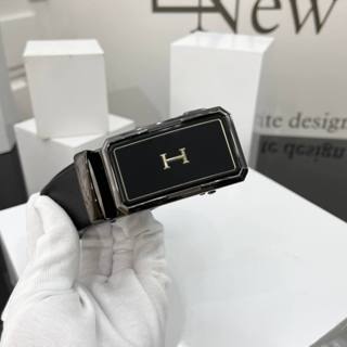 Thắt lưng nam chữ H, dây lưng nam mặt khóa cài tự động cho nam- TL77