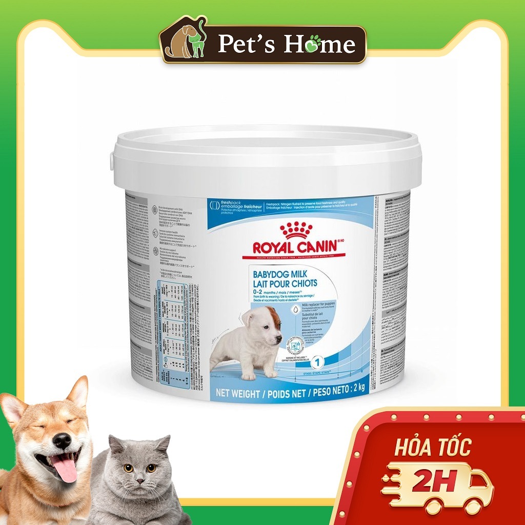 Sữa bột cho chó Royal Canin baby dog milk thùng nguyên 2kg