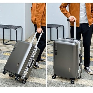 Valy kéo du lịch xách tay catisma size20 khung nhôm khóa gập