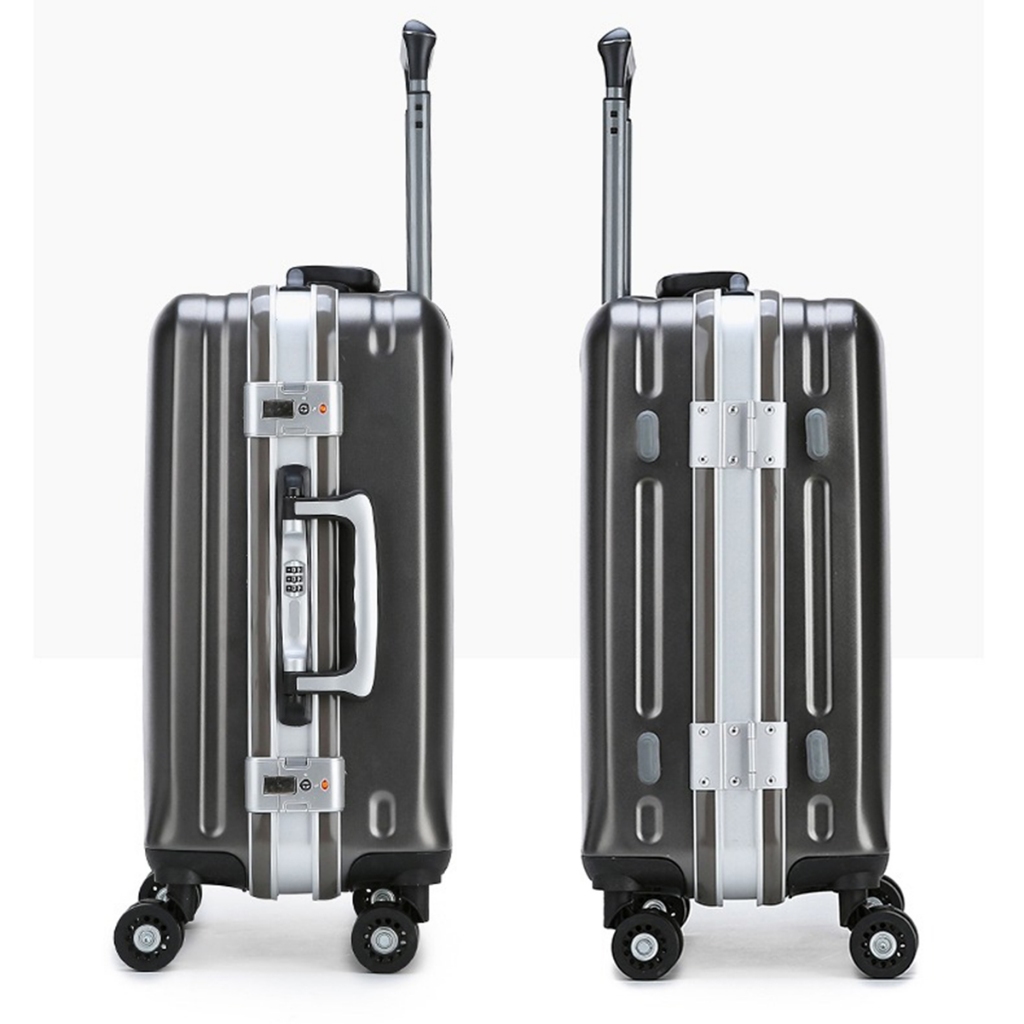 Valy kéo du lịch xách tay catisma size20 khung nhôm khóa gập