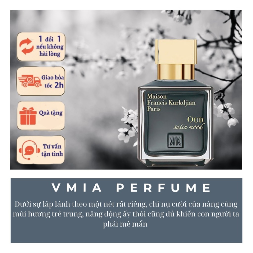 -ⱽᵐᶦᵃ- Nước Hoa MFK Oud Silk Mood Ext