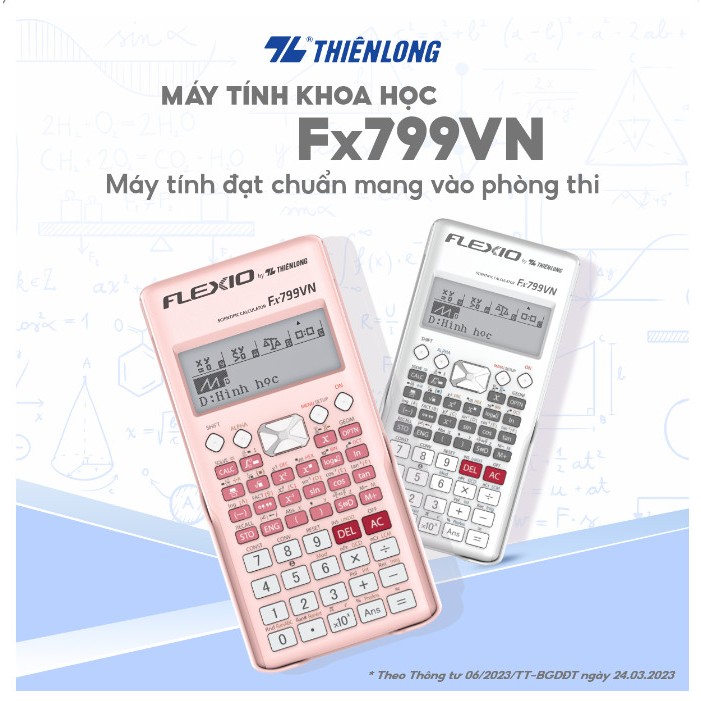 Máy tính khoa học Thiên Long Flexio Fx799VN