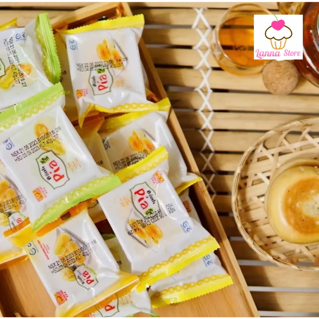 Bánh pía kim sa 15 vị mới siêu hot - Tân Huê Viên