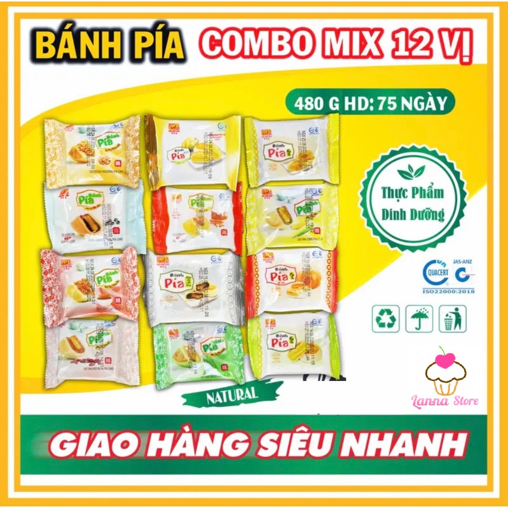 Bánh Pía Kim Sa, Chay Mini, Bánh Bía Tân Huê Viên