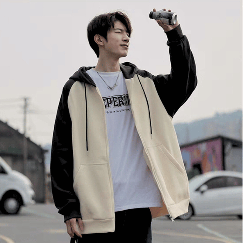 40-105Kg Áo khoác Nam Nữ RAGLAN Bigsize thời trang nón to, form rộng unisex