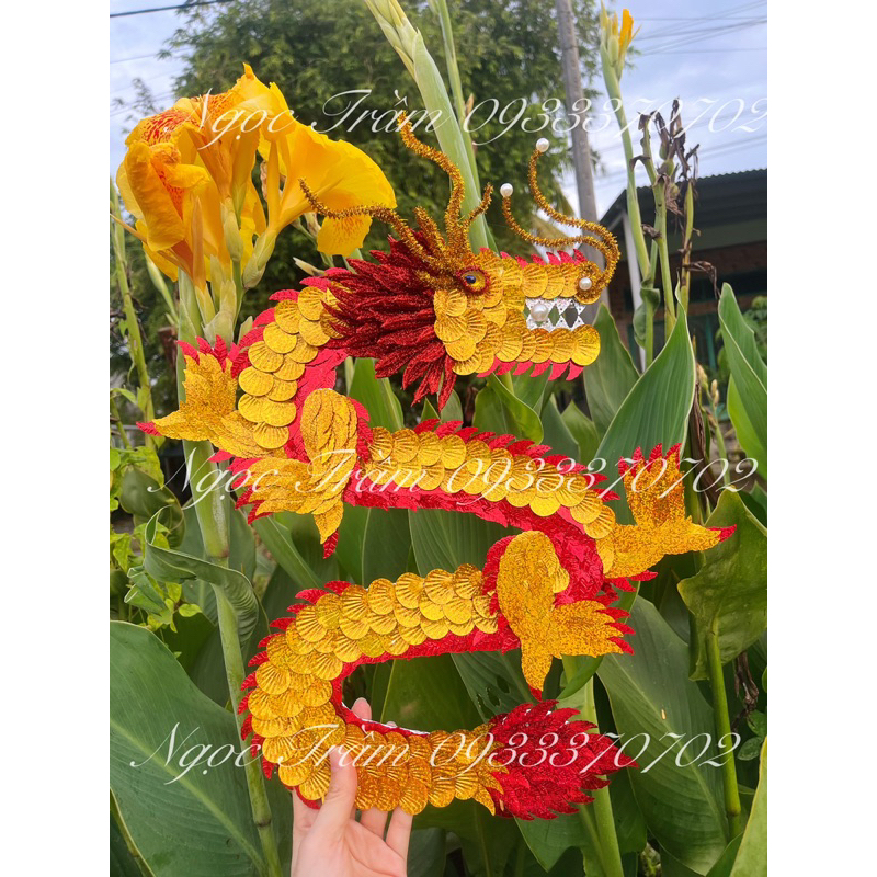 Phôi Rồng làm tháp tài lộc