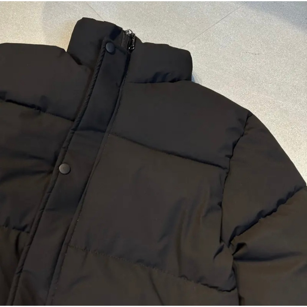 Áo Phao Béo Chần Bông 3 Lớp Nam Nữ  Basic Dễ Phối Đồ MNFS09