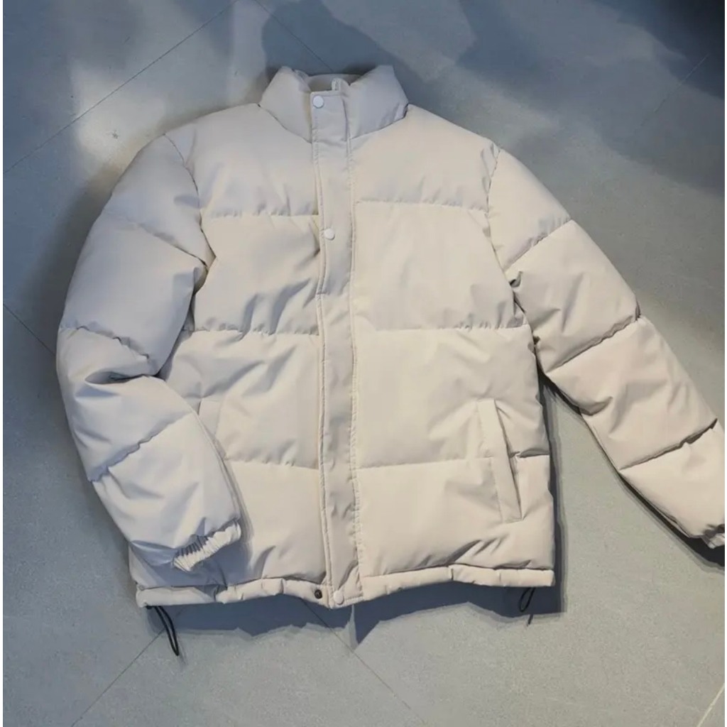 Áo Phao Béo Chần Bông 3 Lớp Nam Nữ  Basic Dễ Phối Đồ MNFS09