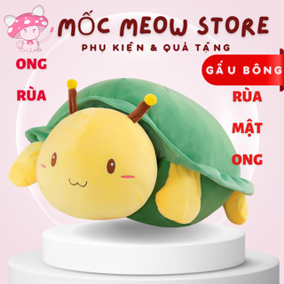 Gấu bông 2 trong 1- ong rùa- rùa nhồi bông, rùa mật ong, gấu bông rùa ong-mốc meow🍄