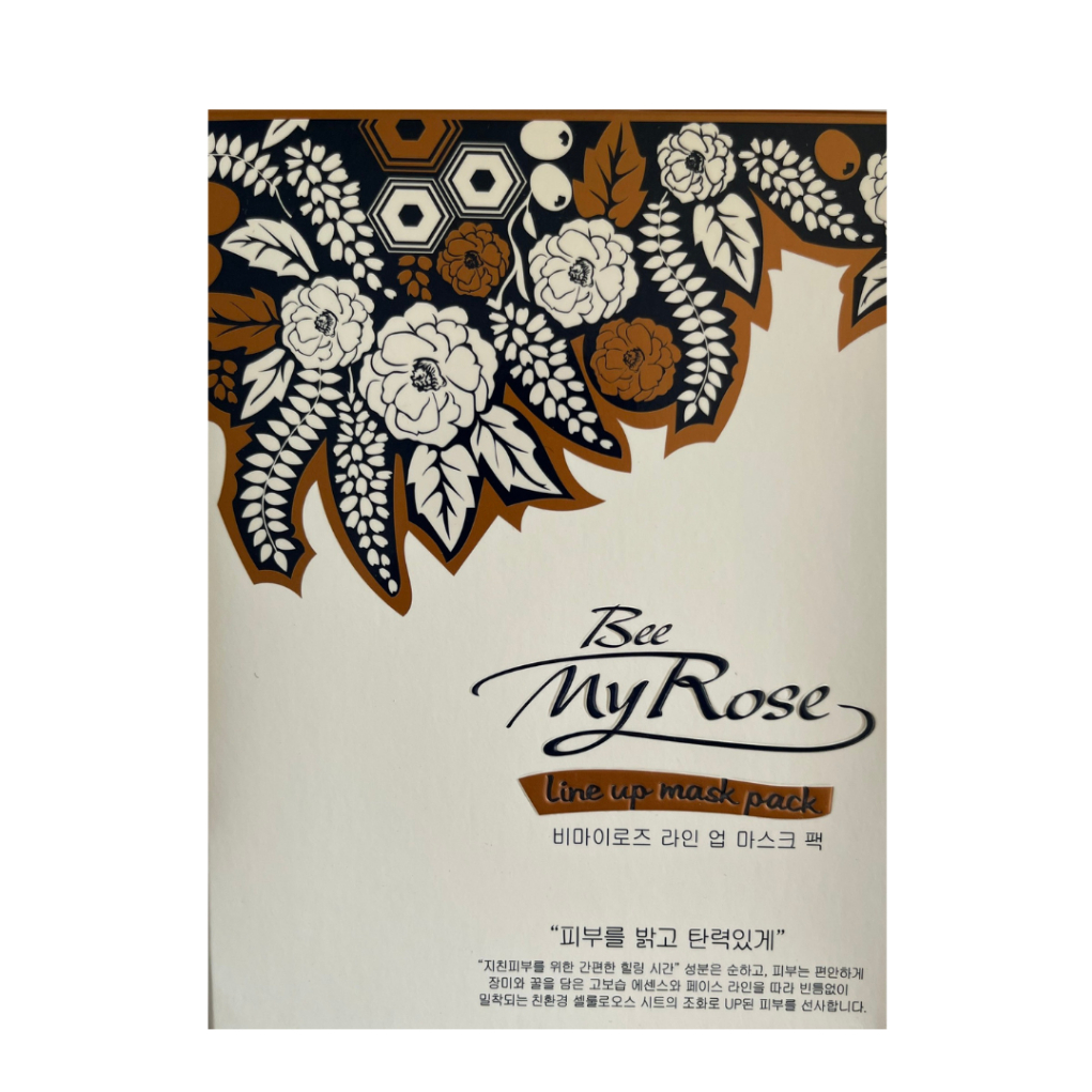 Mặt nạ Bee My Rose Line Up Mask Pack chiết xuất hoa hồng mật ong- Ainos