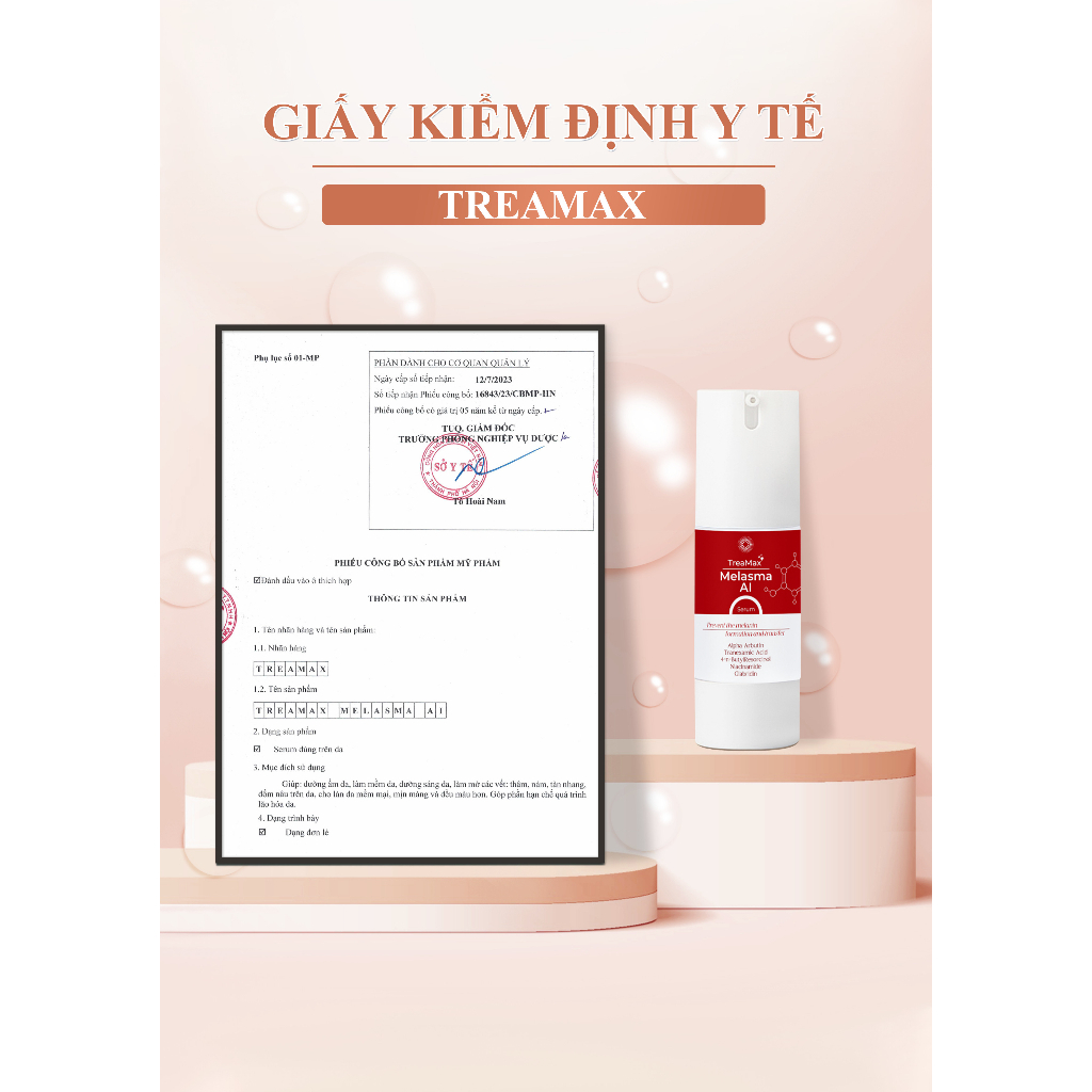 SERUM NÁM TRẮNG DA TREAMAX MELASMA AI 30ml