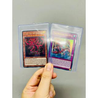 Lá bài thẻ bài Yugioh combo thần rồng Osiris Slifer The Sky Dragon – Ultra Rare - Tặng bọc bài nhựa bảo quản