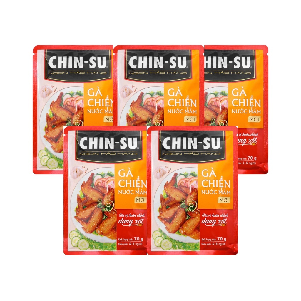 Xốt cánh gà chiên nước mắm gói 70g
