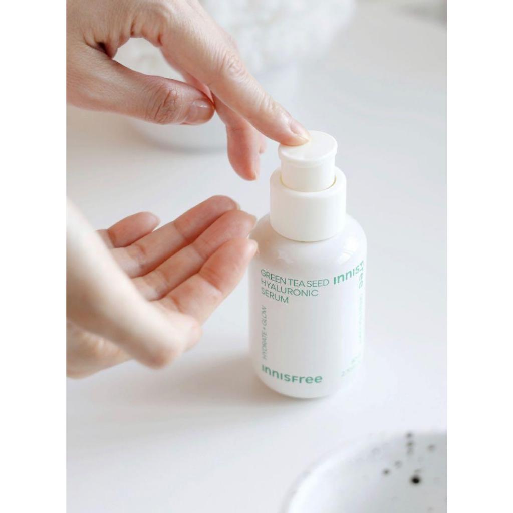 Tinh Chất Dưỡng Ẩm TRÀ XANH INNISFREE GREEN TEA SEED HYALURONIC SERUM