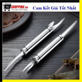 Dụng cụ bóc vỏ tôm chuyên nghiệp, đồ lột vỏ tôm chuyên dùng, đa năng và tiện lợi, dụng cụ lột vỏ tôm 2 đầu
