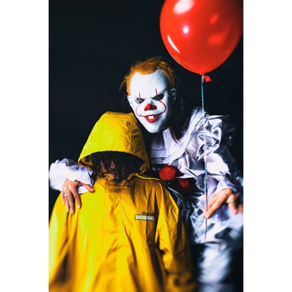 Áo mưa dây kéo Vietgangz-chú hề Pennywise