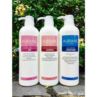 CẶP DẦU GỘI, XẢ AURANE 750ML