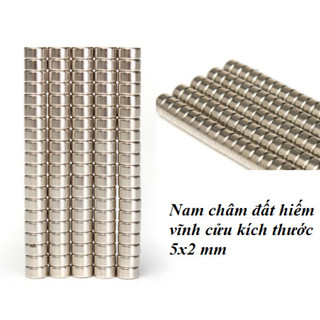 Nam châm viên đất hiếm 5x2mm