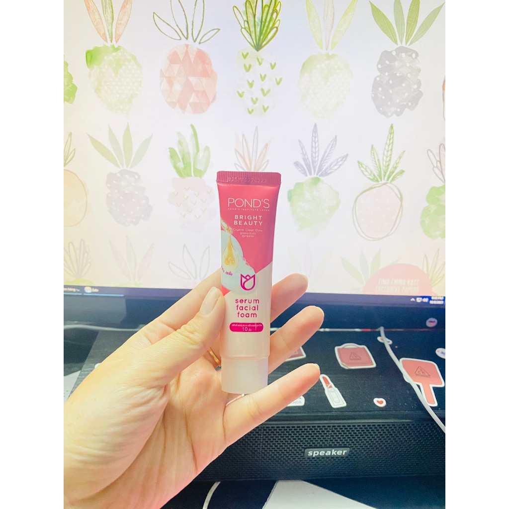 Sữa rửa mặt Ponds trắng da Bright Beauty - Pure Bright 15gram