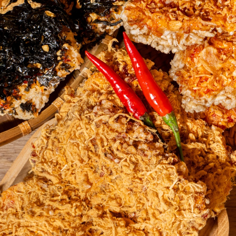 Combo Siêu Đã - Cơm cháy giòn rụm - 3 túi 250g | Đồ ăn vặt Bếp Cô Như