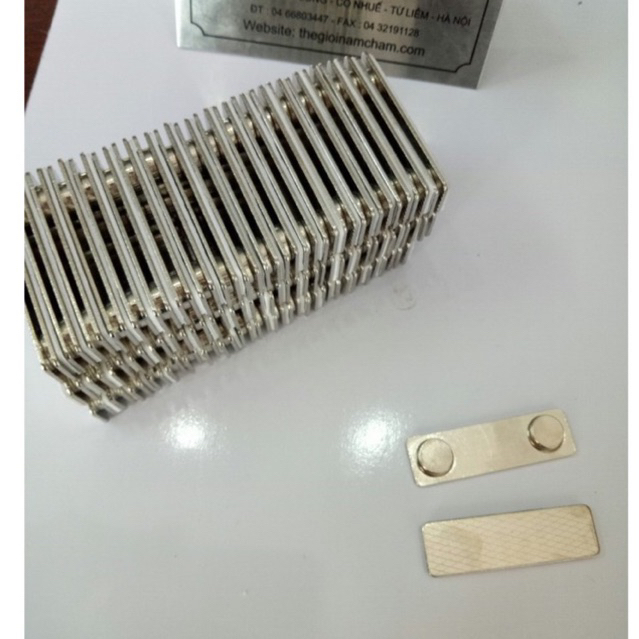 Nam châm cài áo nhiều kích thước khác nhau