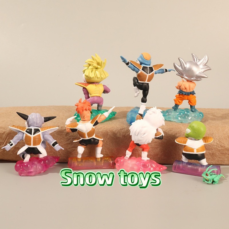 Mô hình Dragon Ball Tiểu Đội Sát Thủ - Lực lượng The Ginyu Force - Ginyu Toku Sentai - Guldo Recoome Burter Jeice Goku