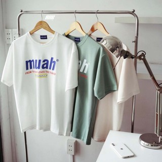 Áo thun cotton freesized phong cách hàn quốc brand muahmuah