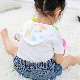 Sét 2 Khăn thấm mồ hôi lưng , ngực cho bé