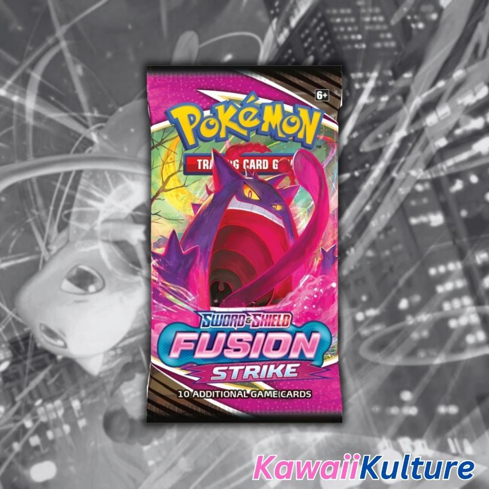 Gói bài Fusion Strike Booster Pack chính hãng - Túi thẻ lẻ Pokemon TCG tiếng Anh