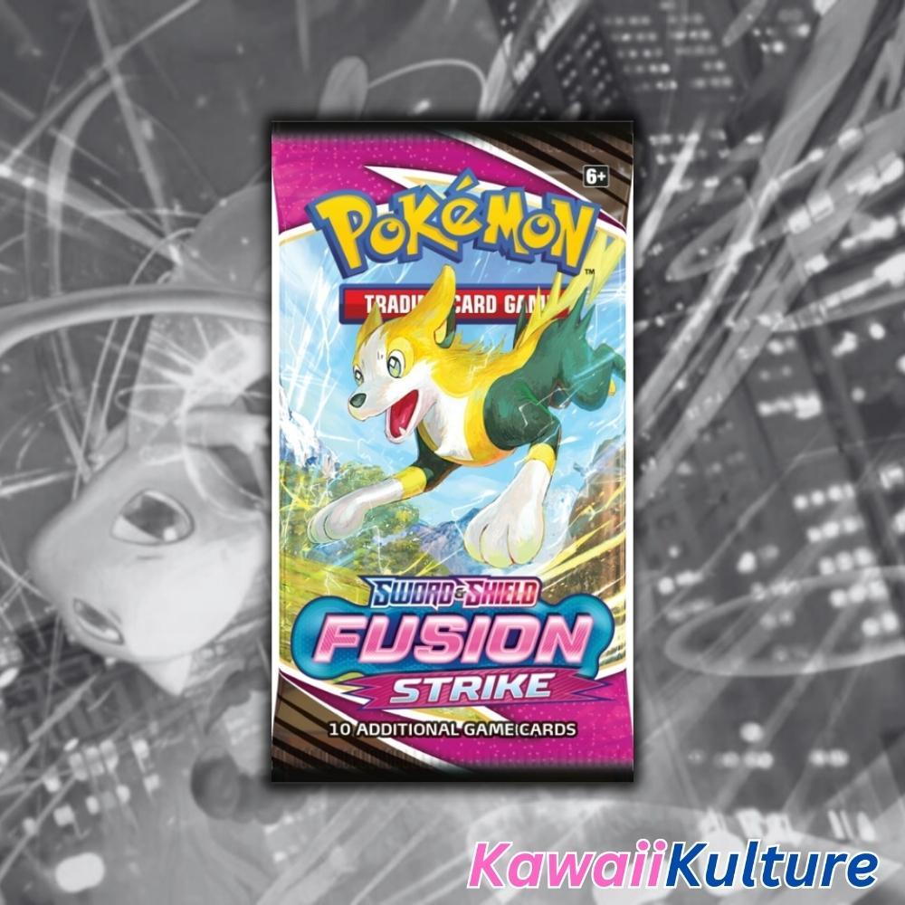 Gói bài Fusion Strike Booster Pack chính hãng - Túi thẻ lẻ Pokemon TCG tiếng Anh