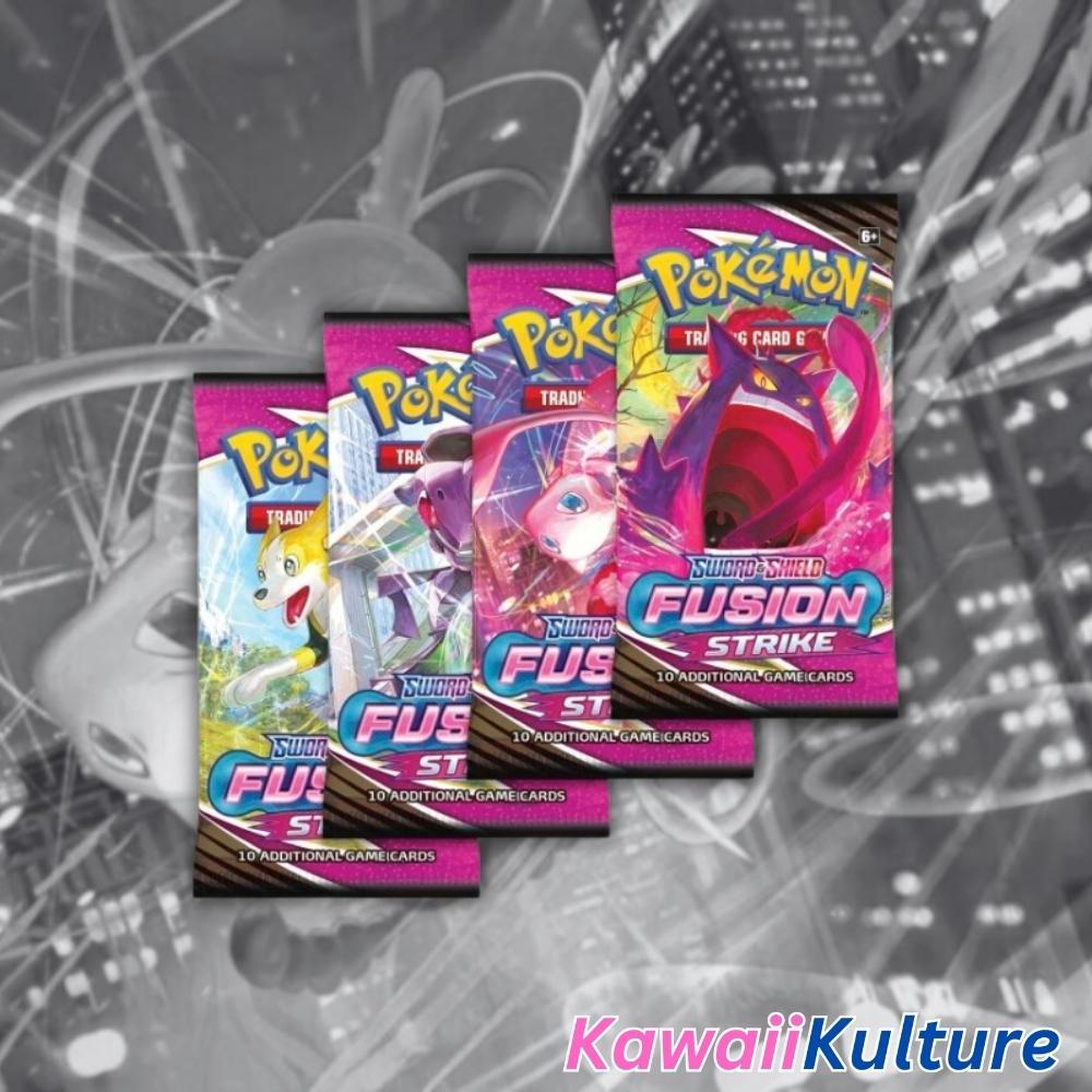 Gói bài Fusion Strike Booster Pack chính hãng - Túi thẻ lẻ Pokemon TCG tiếng Anh