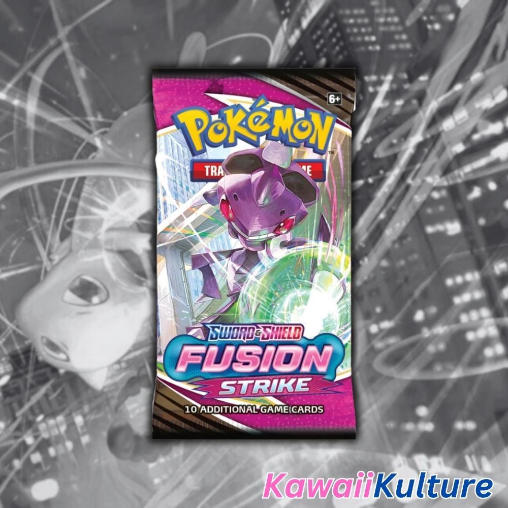 Gói bài Fusion Strike Booster Pack chính hãng - Túi thẻ lẻ Pokemon TCG tiếng Anh