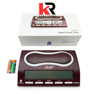 Đồng hồ chơi cờ vua, cờ tướng. Đồng hồ cờ vua Leap PQ9903A có delay, bonus bấm giờ đếm ngược thời gian - KORA SPORT
