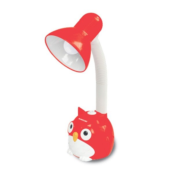 Đèn học kèm bóng chống cận bảo vệ mắt, đèn bàn SUNHOUSE SH-SL-02R, đèn học ngộ nghĩnh cho bé