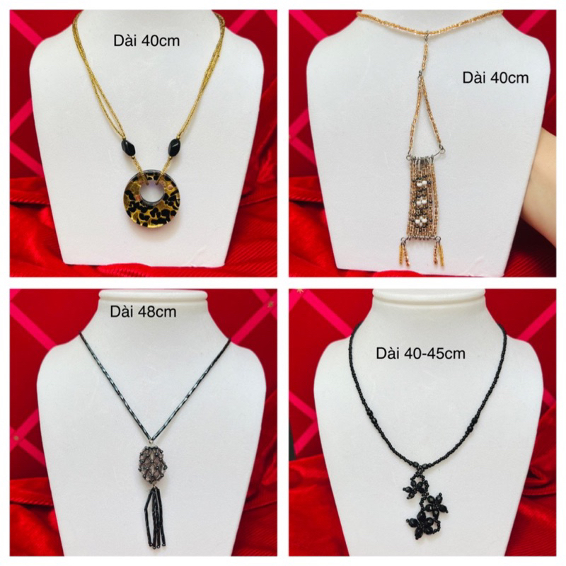 Dây chuyền cườm handmade
