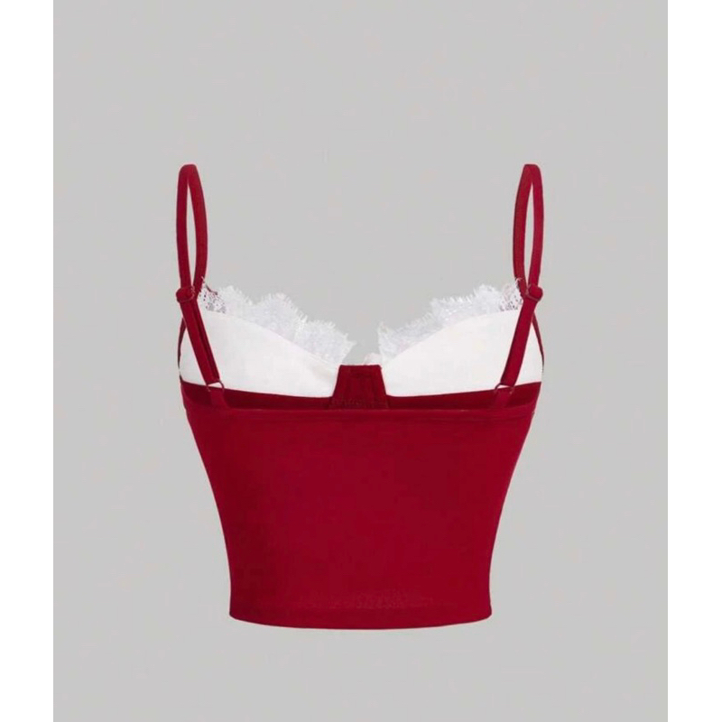 Áo croptop giáng sinh, slay