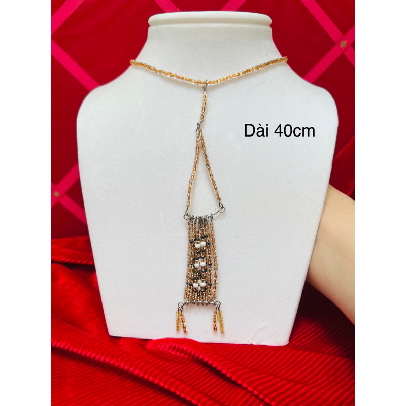 Dây chuyền cườm handmade