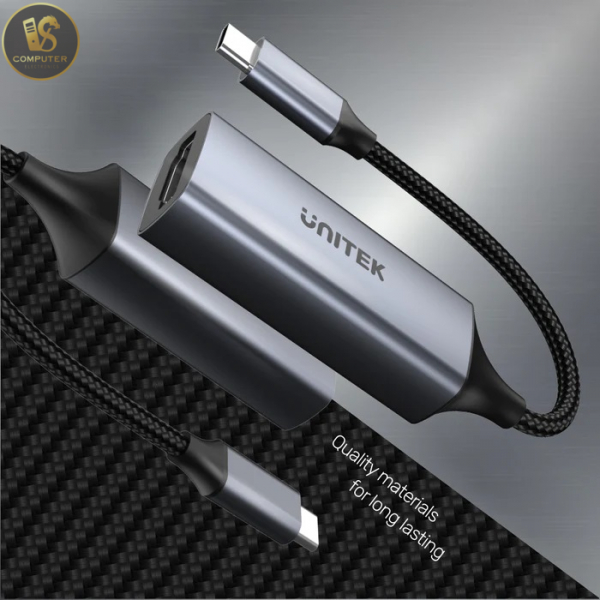 Cáp Type-C sang HDMI Unitek Y-6319/ V1412. Chính hãng phân phối - BH 12 tháng