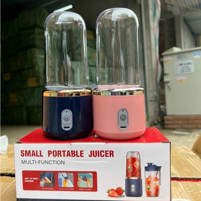 Máy Xay Sinh Tố Cầm Tay Sạc Điện - Máy Say Sinh Tố Đa Năng 300ml