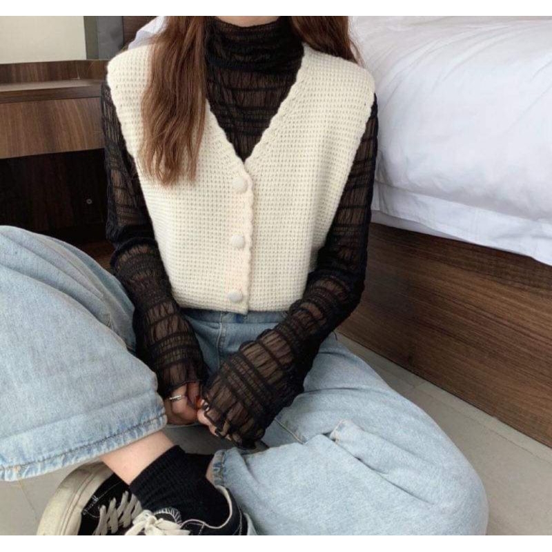 ÁO GHI LÊ LEN VINTAGE