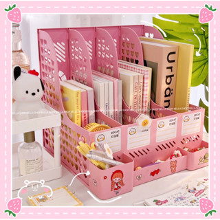 Kệ Sách Để Bàn Đa Năng - Kệ Đựng Hồ Sơ, Tài Liệu A4, Sách Vở (Tặng Sticker Decor)