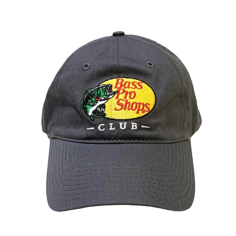 Mũ lưỡi trai Bass Pro shops hàng xuất Mỹ, nón Bass Pro Shop màu xám và đỏ