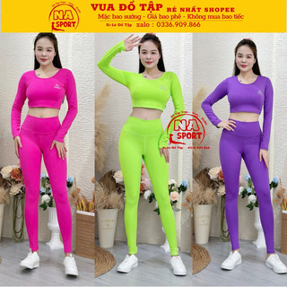 Bộ tập dài tay quần dài khoét lưng hàng đẹp