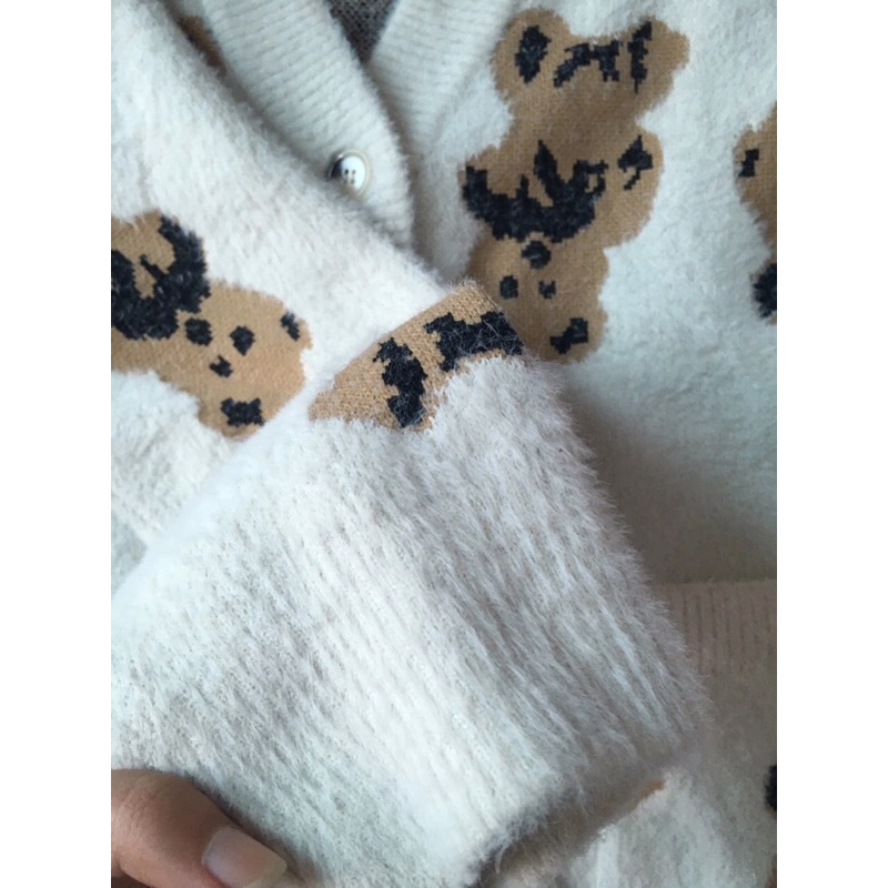 Áo khoác hoodie cardigan