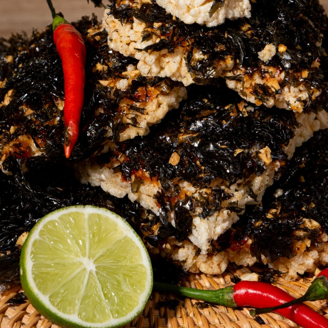 Combo CHAY Siêu nấm rong biển giòn rụm - 2 túi 250g | Đồ ăn vặt Bếp Cô Như