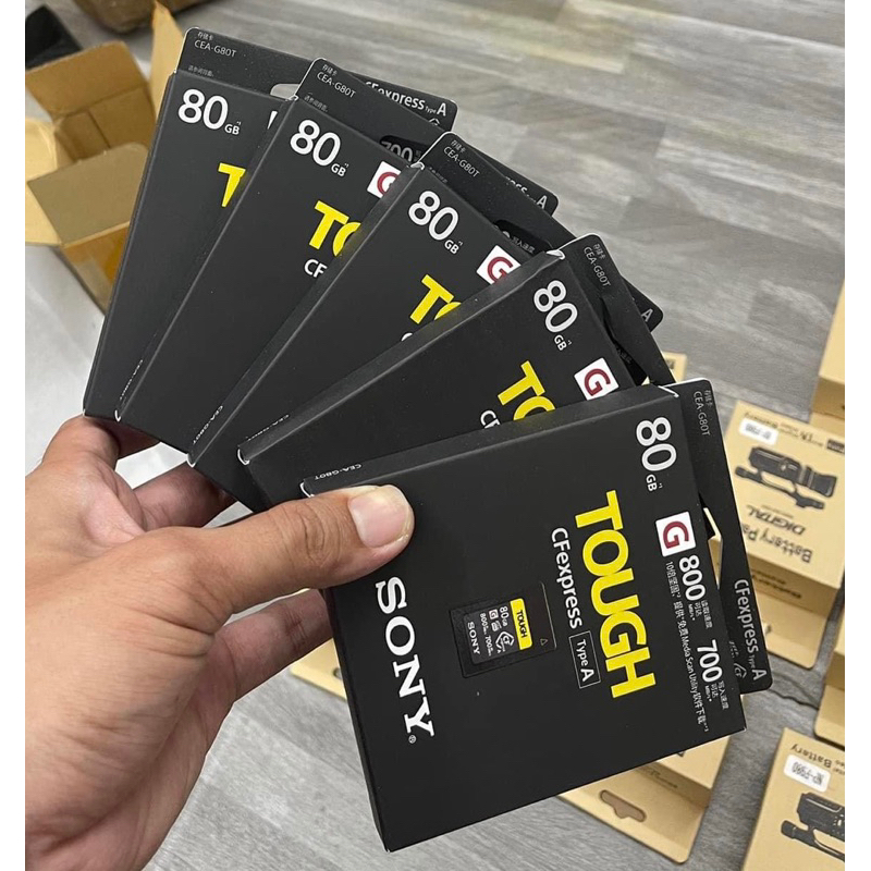 Thẻ nhớ Sony Tough 80GB CFexpress Type A CEA-G80T