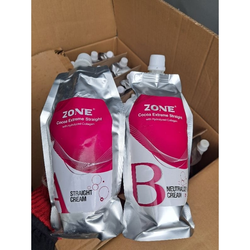 KEM DUỖI TÓC COLLAGEN  ZONE 500ML X 2